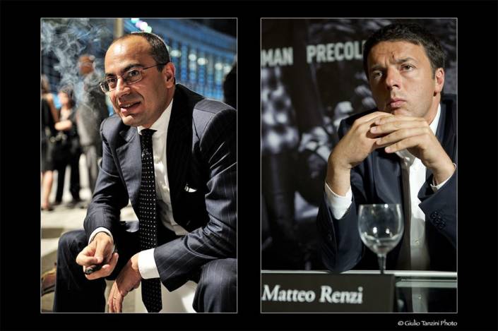 Gianluigi Paragone (2011) - Matteo Renzi (2013)