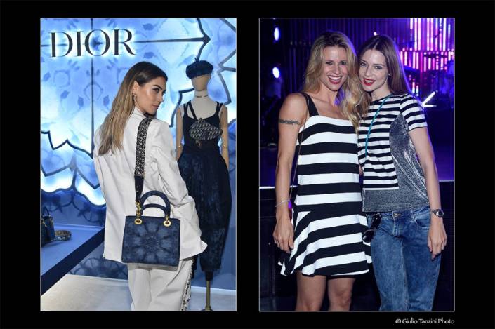 Melissa Satta (Dior 2019) - Michelle Hunziker e Gaia Trussardi (2014)