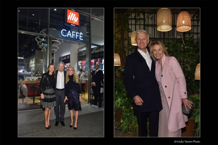 Andrea Illy e la moglie Elisabetta con Franca Sozzani (2015) - (2019)