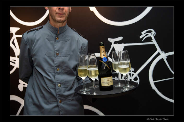 Servizio fotografico per Moet & Chandon