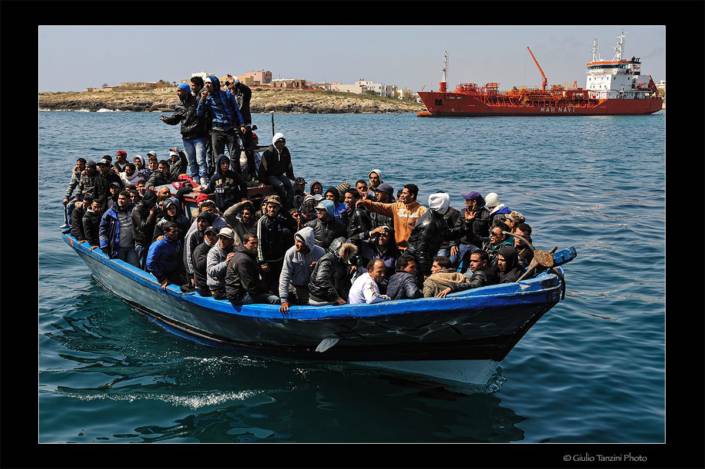 reportage lampedusa - Giulio Tanzini Fotografo