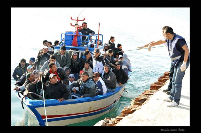 reportage lampedusa - Giulio Tanzini Fotografo
