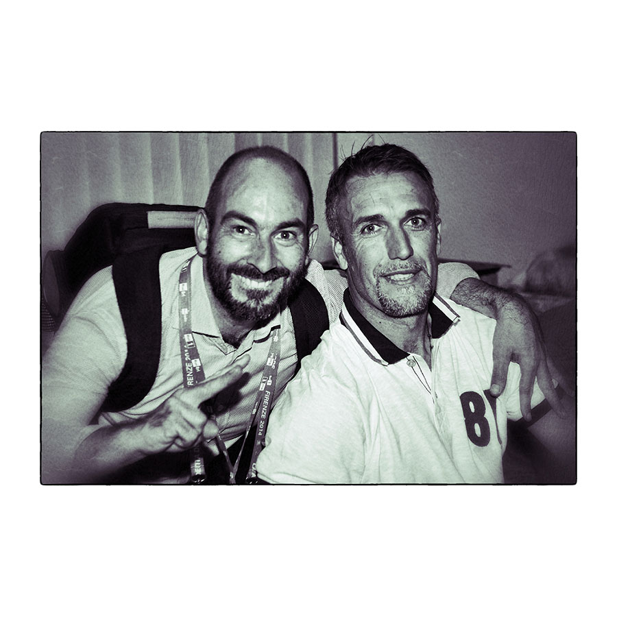 Con Batigol - Firenze (2014)